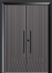 精雕铝板门ST-23001 精雕铝板门