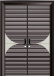 精雕铝板门ST-23003 精雕铝板门